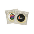 Individual Condom w/ Round 4 Color Process Printing Decal (CMYK)